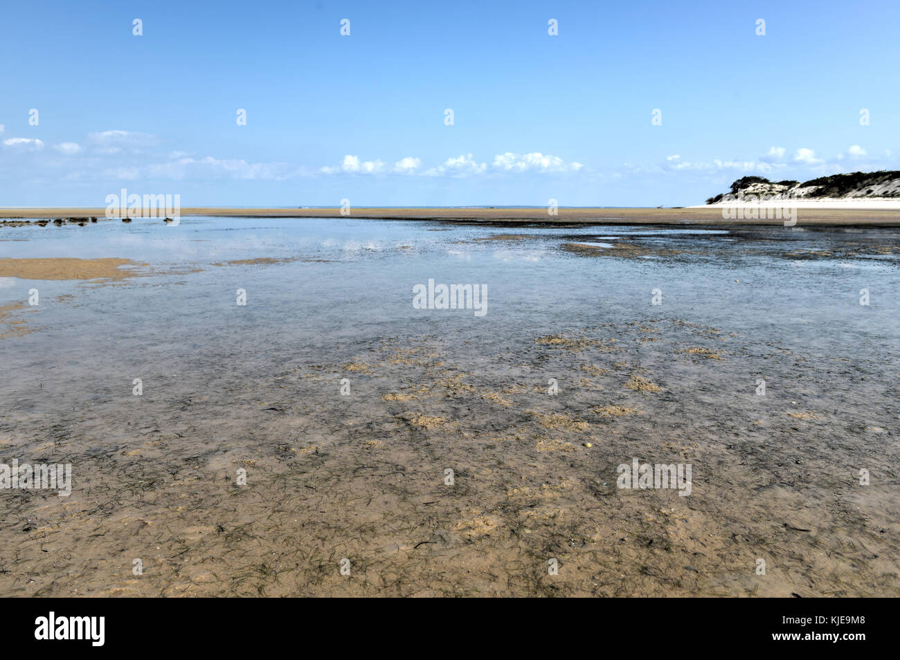 Magaruque Island, früher ilha Santa Isabel, ist Teil der Bazaruto Archipel vor der Küste von Mosambik. Stockfoto