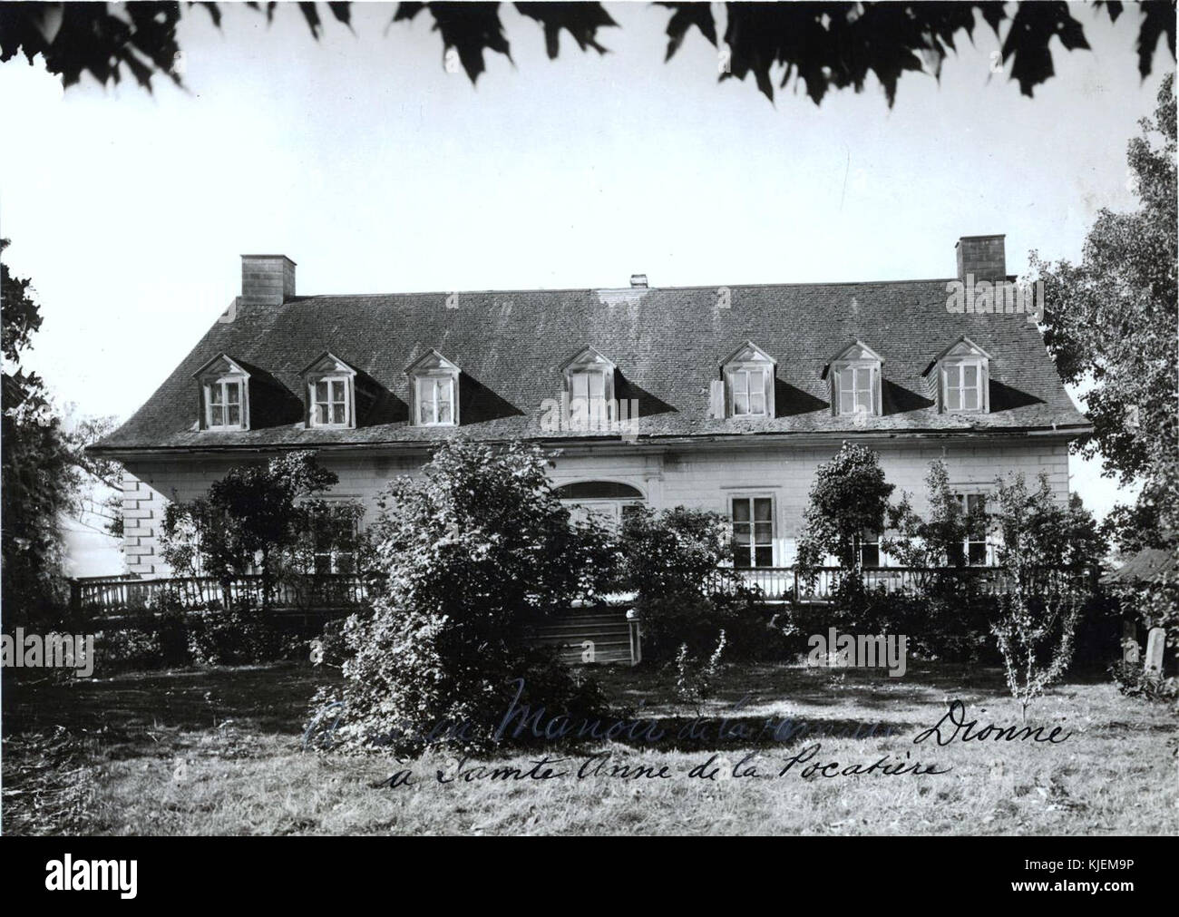 Ancien Manoir de la famille Dionne ein Sainte Anne de la Pocatiere