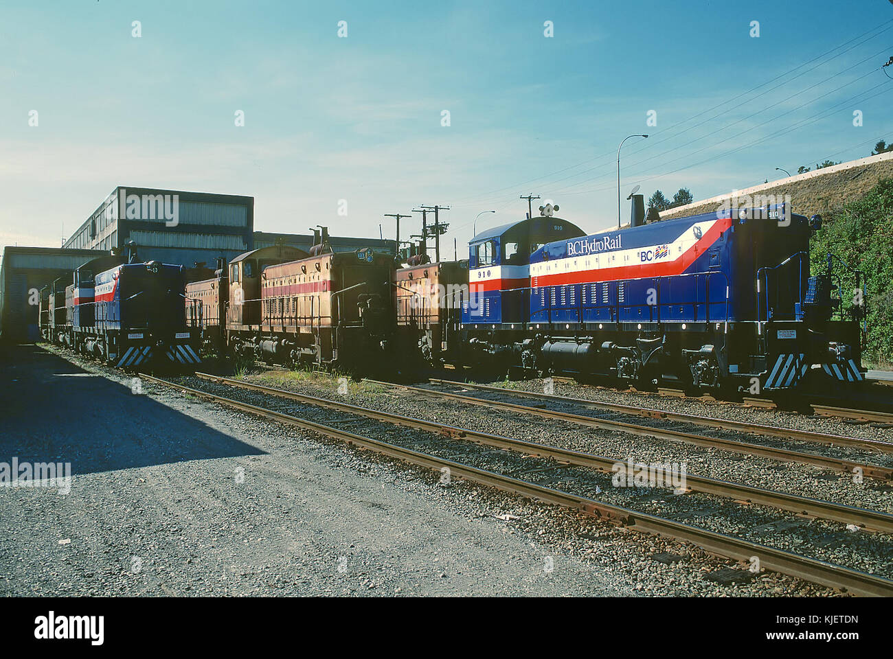 BC Hydro 910 in Vancouver BC am 20. September 1987 02 (22849738591) Stockfoto