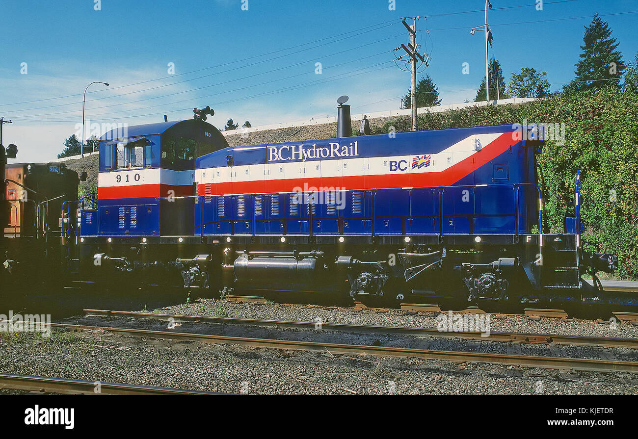 BC Hydro 910 in Vancouver BC am 20. September 1987 (22420208037) Stockfoto