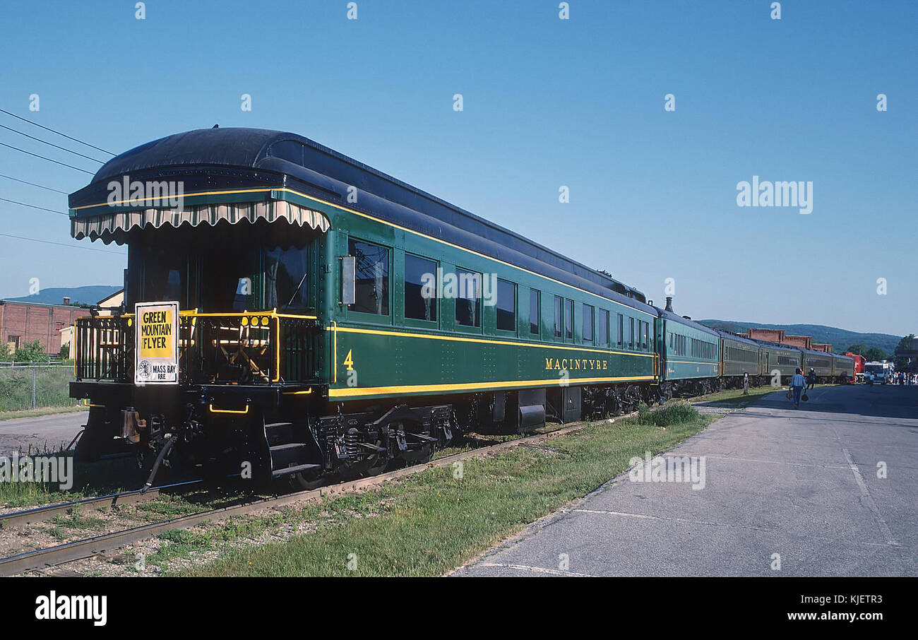 Vermont Eisenbahn 201 Rutland, VT am Juni 12, 1988, 03 (22946887332) Stockfoto