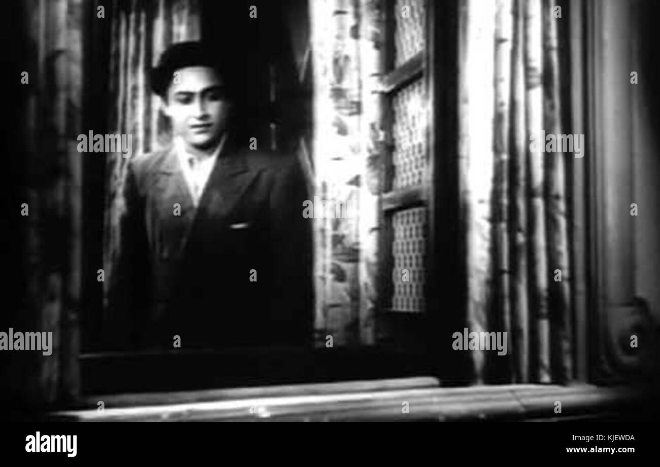 Ashok Kumar im Kismet 1943 Stockfoto