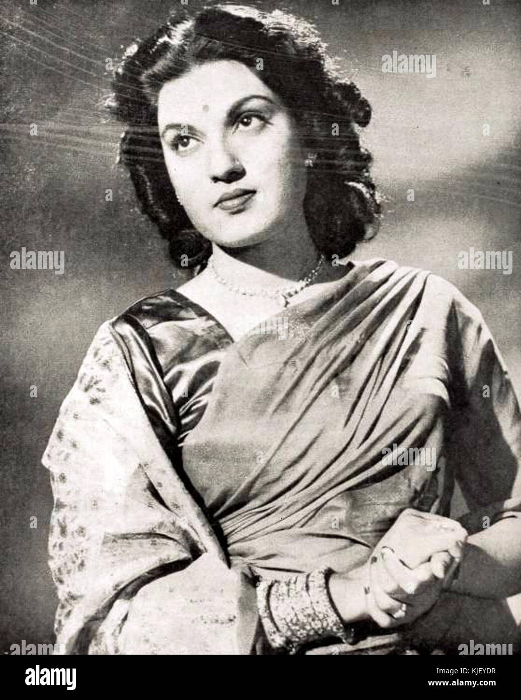 Munawar Sultana Pyar ki Manzil 1950 Stockfoto