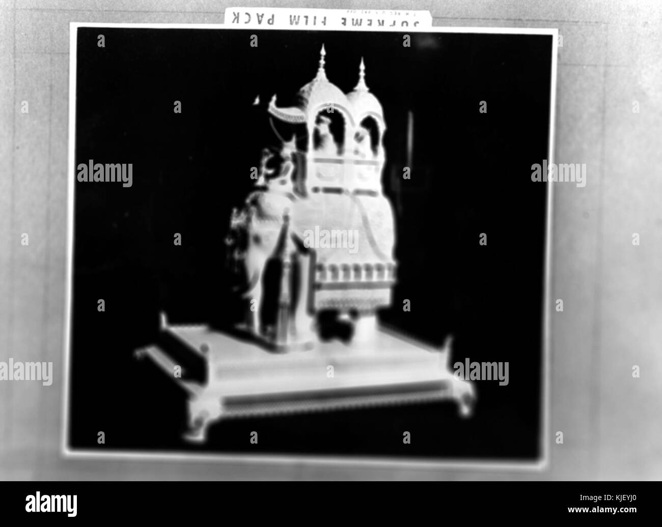 Elfenbein Elefant Indien 1949 Stockfoto