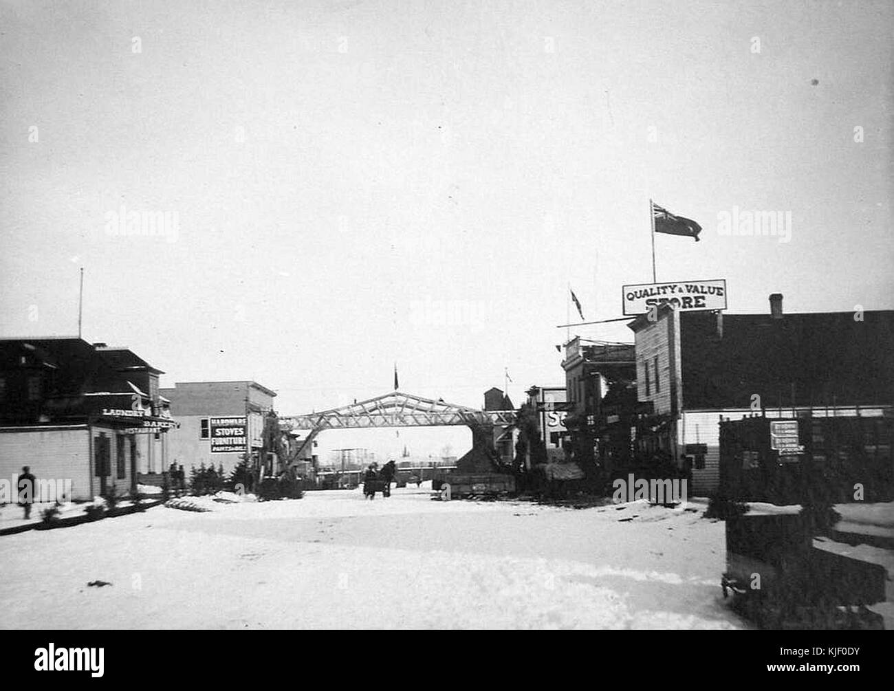 Stony Plain, Alberta (ca. 1912). Stockfoto