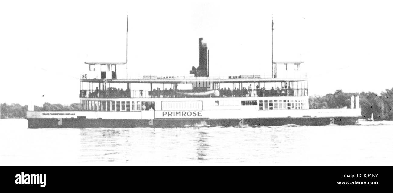 Toronto Fähre Primrose, 1938 08, kurz vor der Stilllegung Stockfoto