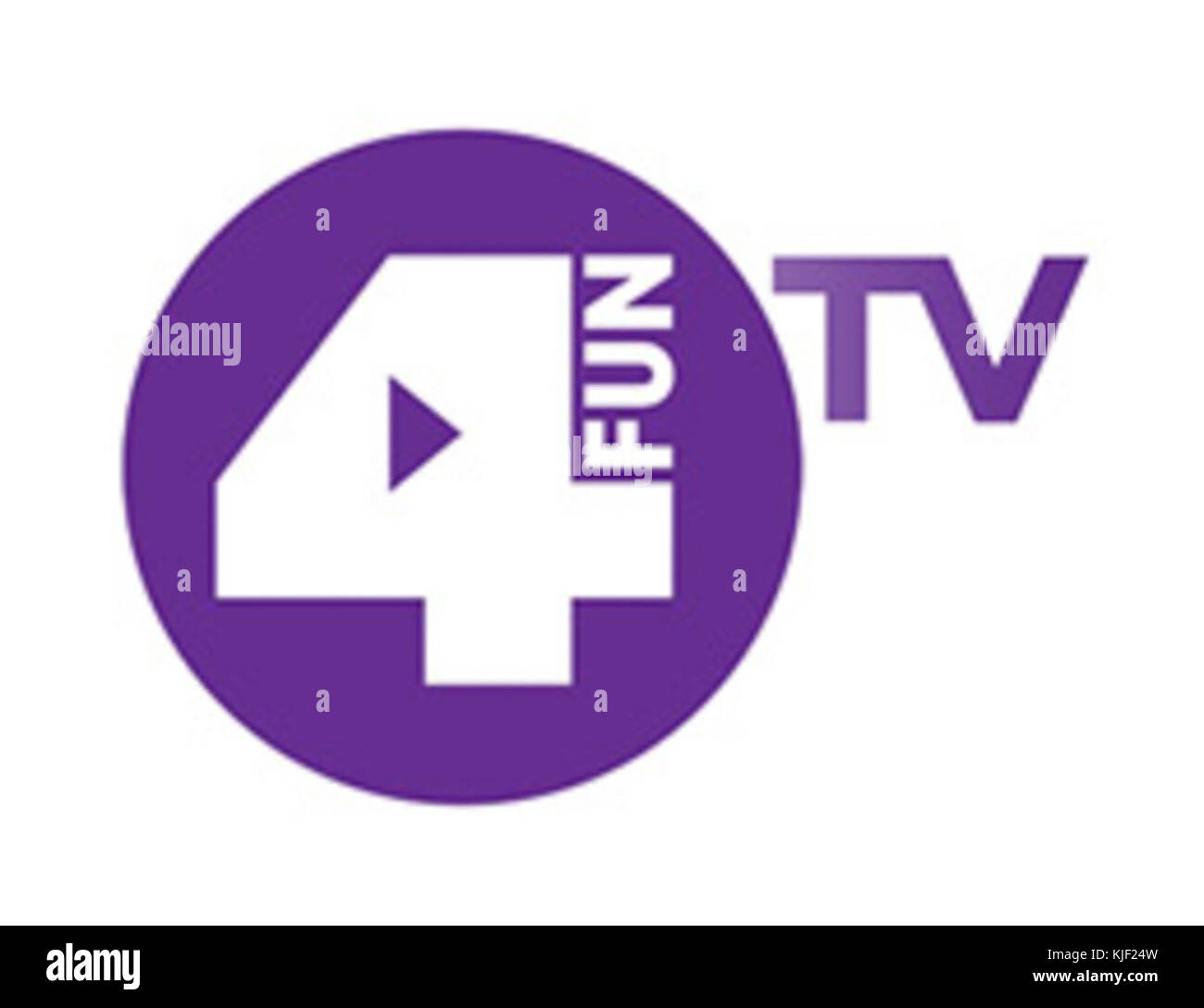 „4Fun TV“ ist ein Fernsehsender oder Unterhaltungsdienst, der eine Vielzahl von Programmen anbietet, die sich auf Unterhaltung konzentrieren, einschließlich Musik, Reality-Shows und anderen Inhalten, die sich an ein breites Publikum richten. Stockfoto