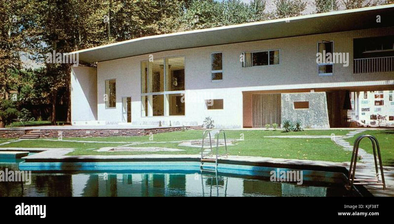 Villa Nemazee ein Teheran, di Gio Ponti (1) Stockfoto