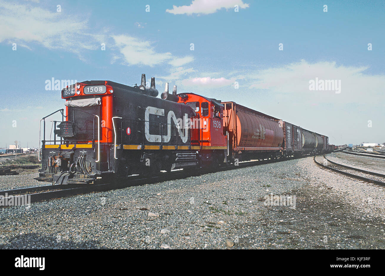 CN 1508 in Edmonton, Alberta, im Mai 1985 (29260622704) Stockfoto