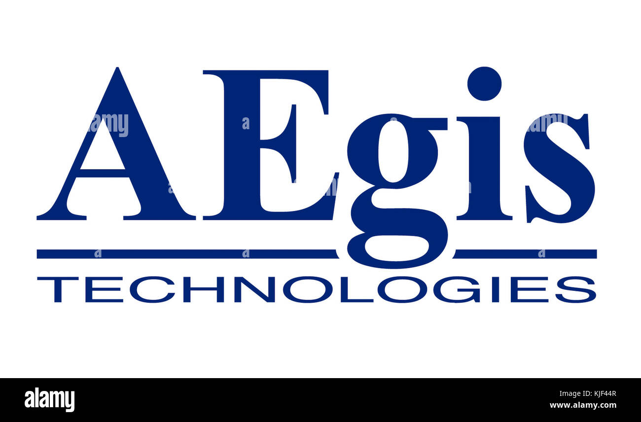 AEgis Logo 300 Stockfoto