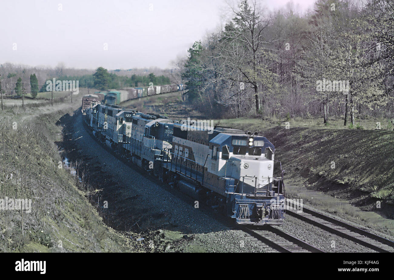 RF&P-GP 35 111 in der Nähe von Brooke, VA am 8. Februar 1969 (25965778192) Stockfoto