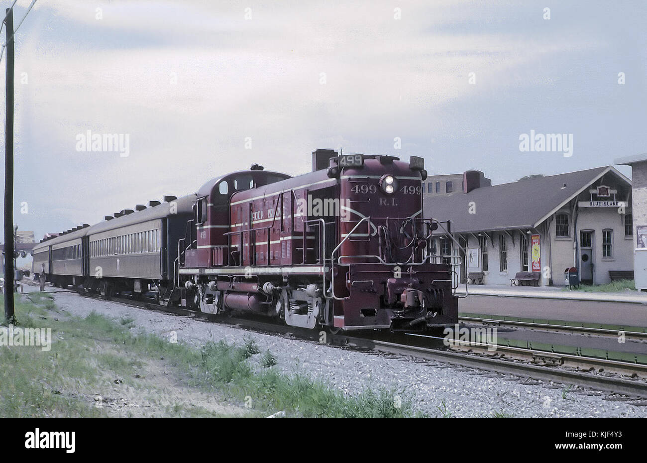CRIP499 (RS3) auf der Blauen Insel, IL im September 1963 (24468839740) Stockfoto