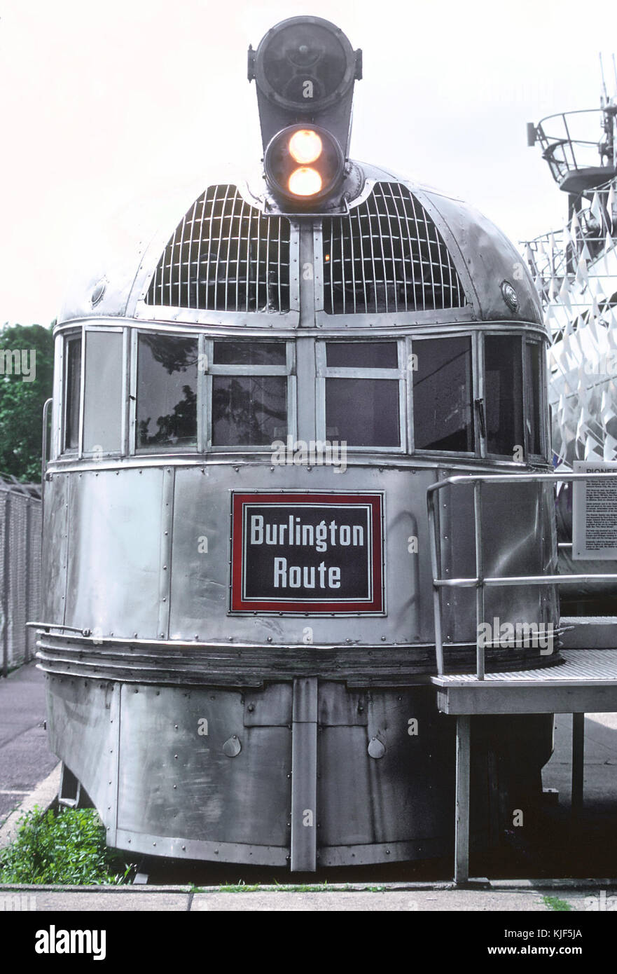 Zum 50. Jahrestag der Unterzeichnung des Pioneer Zephyr laufen Teil 4 von 4 8 Fotos (28832131320) Stockfoto