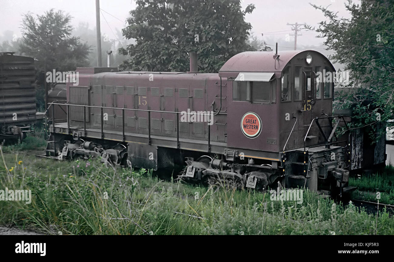 Ein Chicago Great Western Alco S1 15 (25643393821) Stockfoto