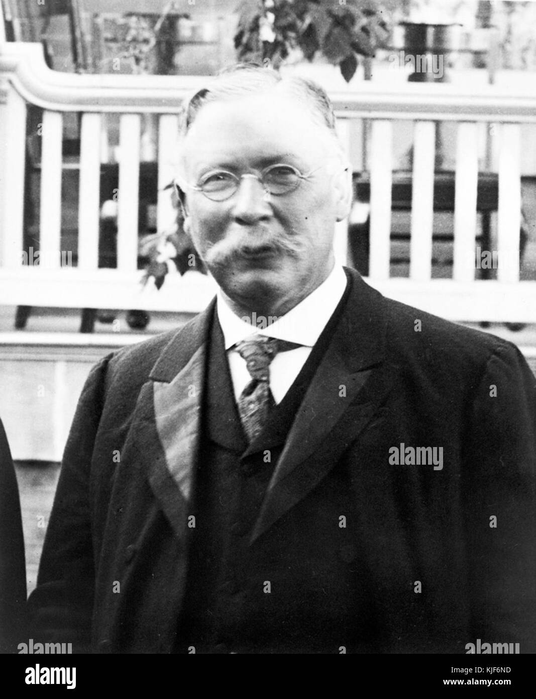 Premier Rutherford war eine bedeutende politische Persönlichkeit, diente in Führungspositionen und trug zu politischen Entwicklungen in seiner Ära bei. Stockfoto