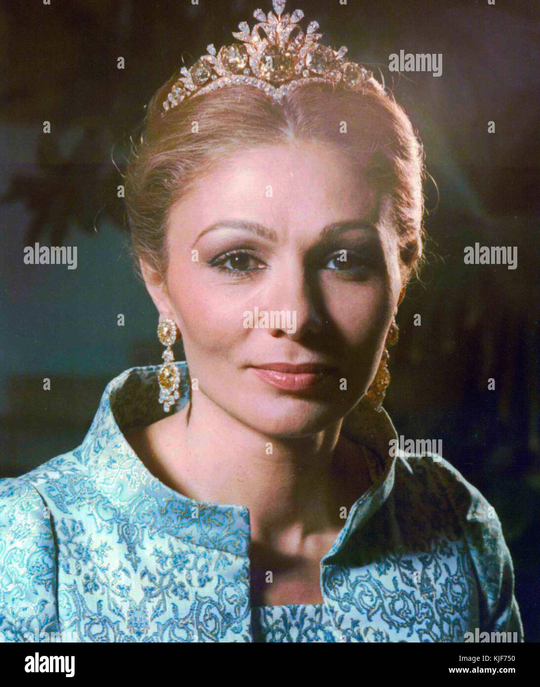 Farah Pahlavi Porträt (1 Stockfotografie Alamy