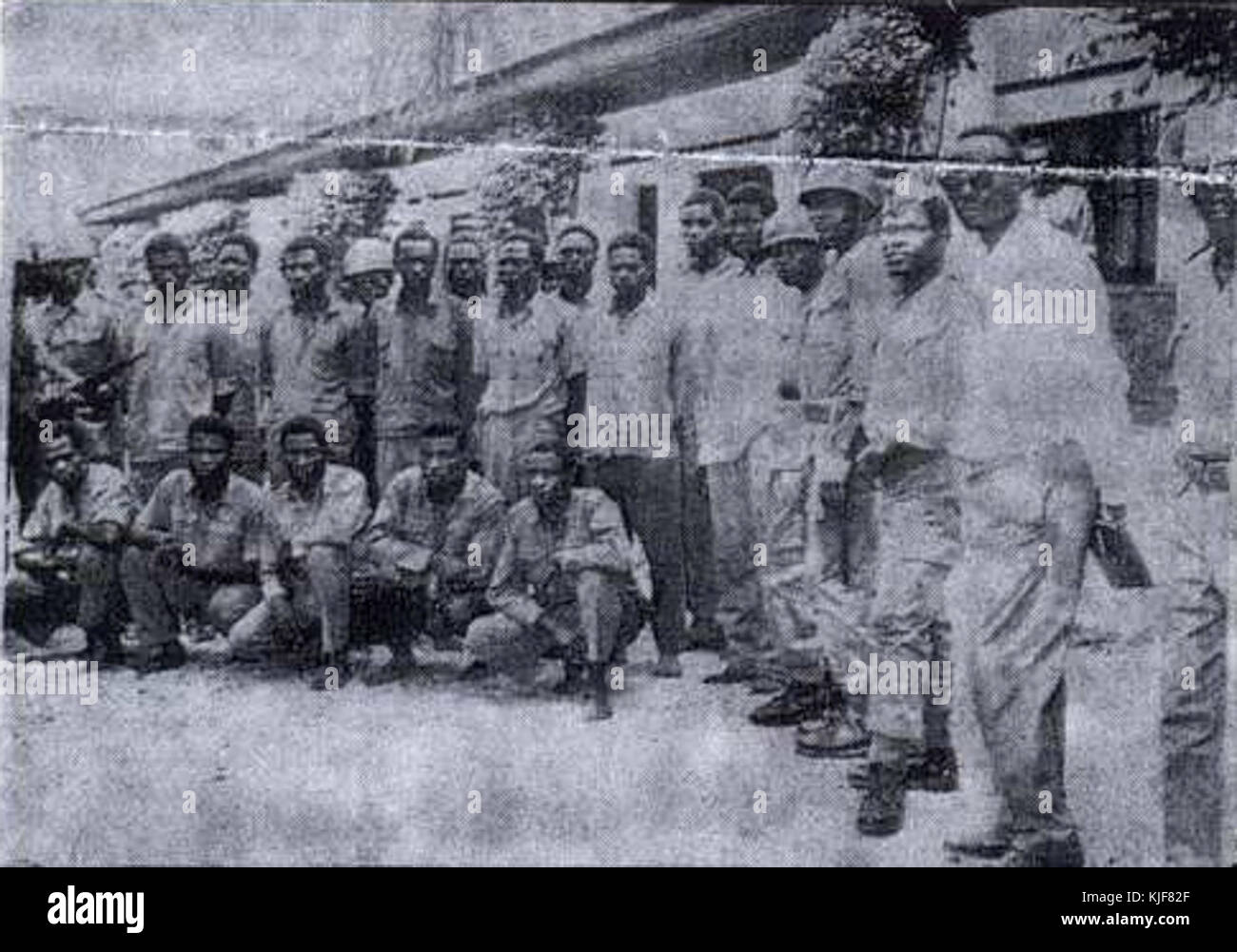 Stanleyville Gefangenen Stockfoto