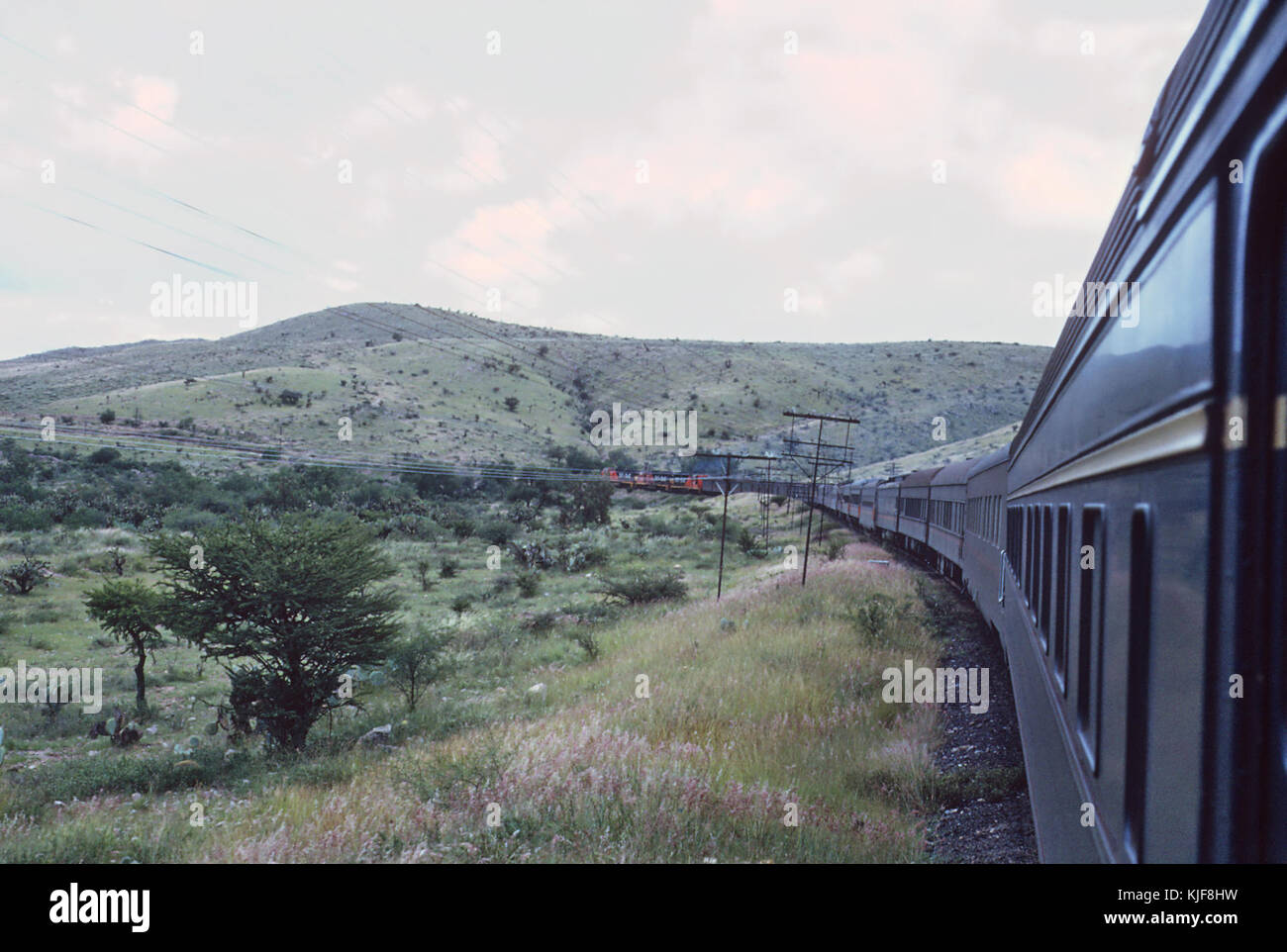 NdeM Zug 2, der ÁGUILA Azteca südlich von San Luis Potosi, S.L.P., Mexiko am September 7, 1966 (34289321586) Stockfoto