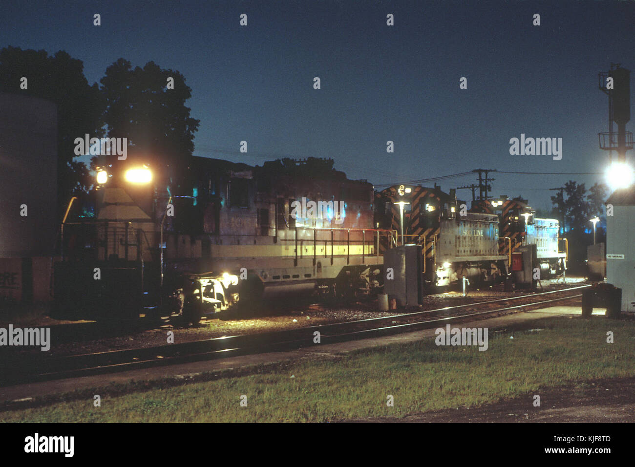 2 SOO GP9 406 im August 1963 vermutlich im Schiller Park Yard (34436629416) Stockfoto