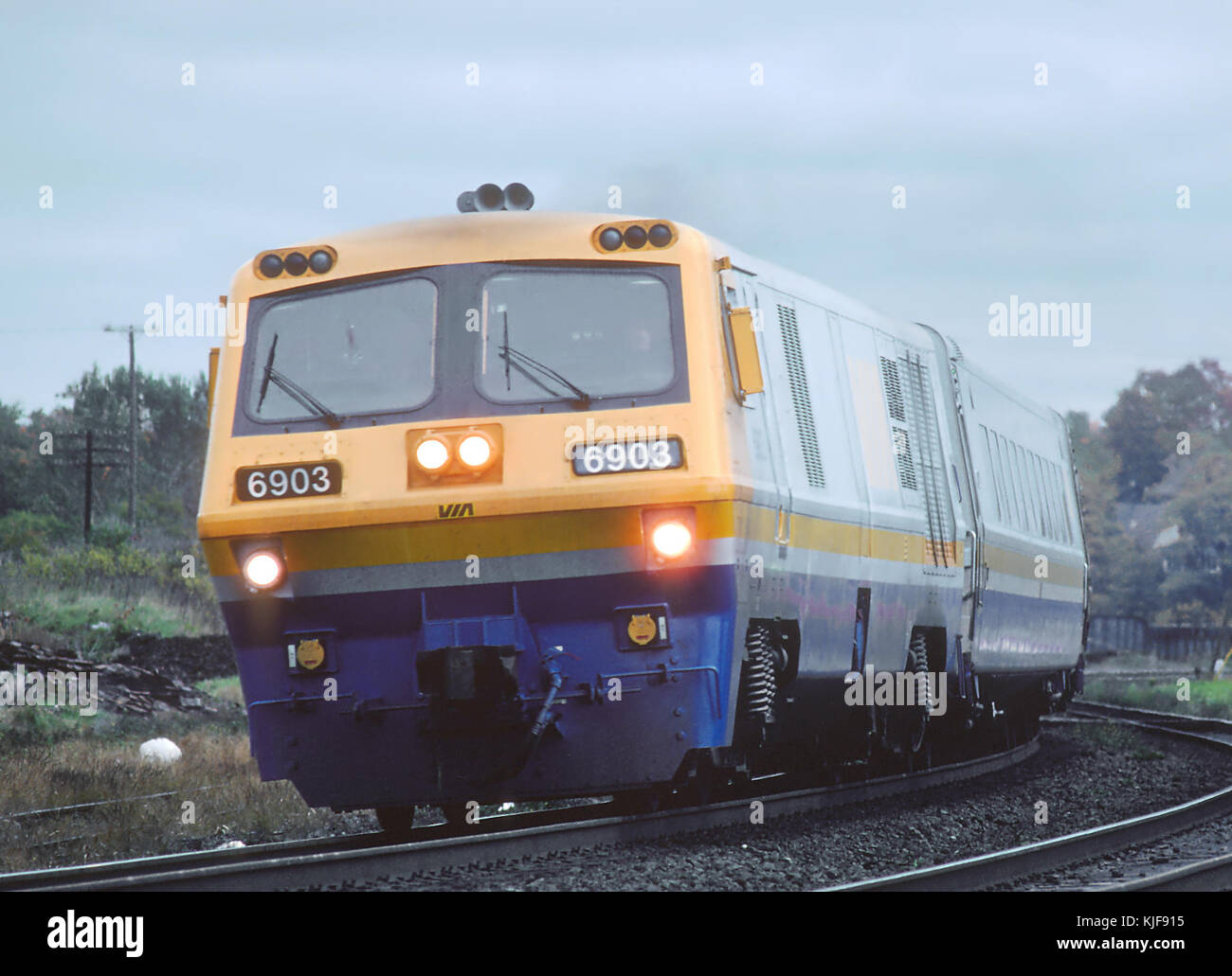 Roger Puta Schuß über LRC 2 6903 in Port hoffen, im Oktober 1981 (34282991950) Stockfoto