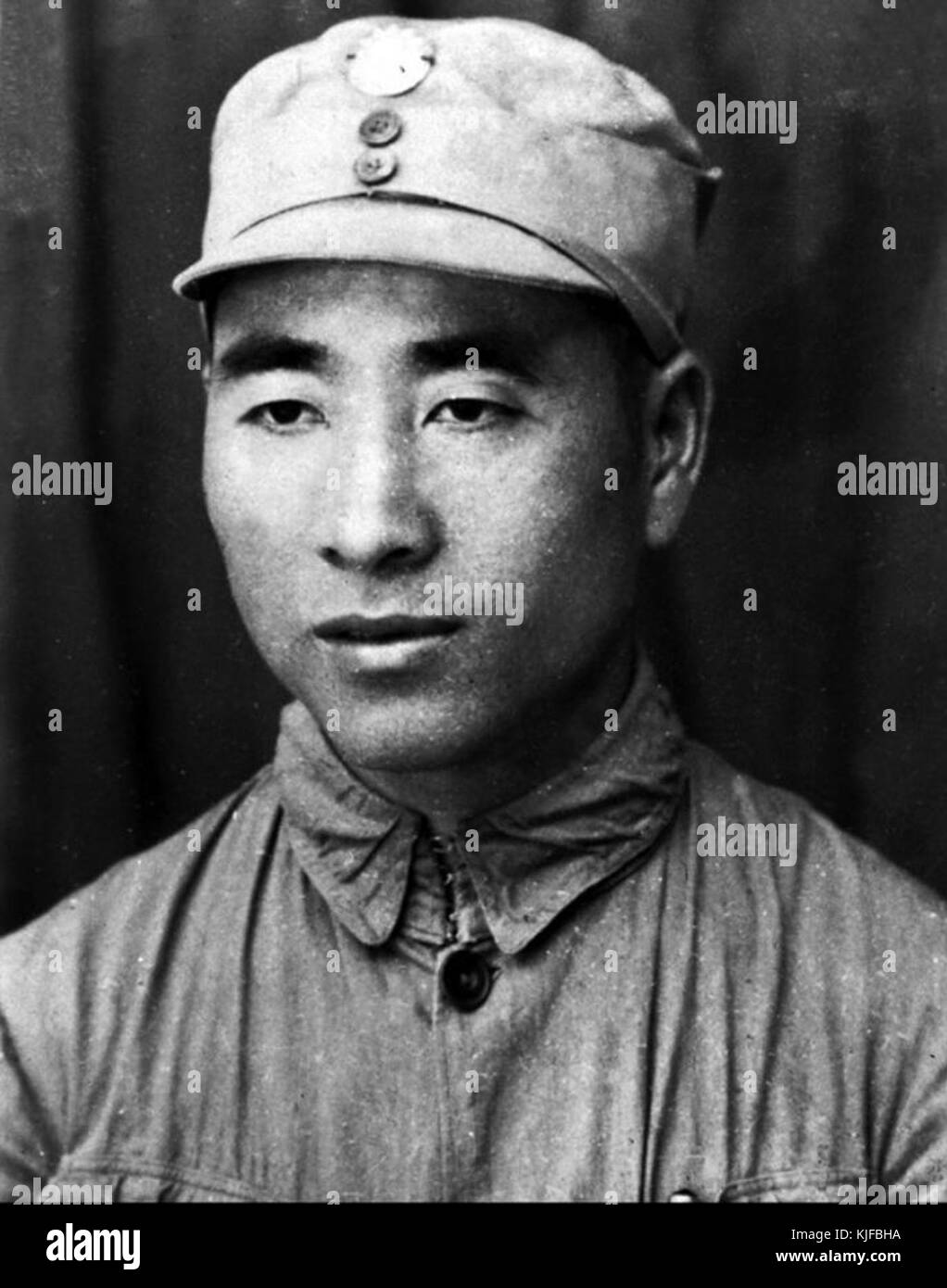 Lin Biao in NRA einheitliche Stockfoto