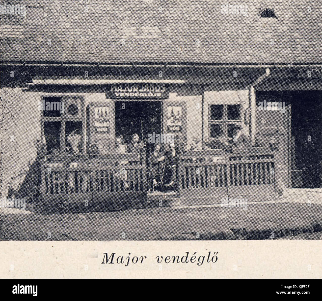 Taban korcsmak Major Stockfoto