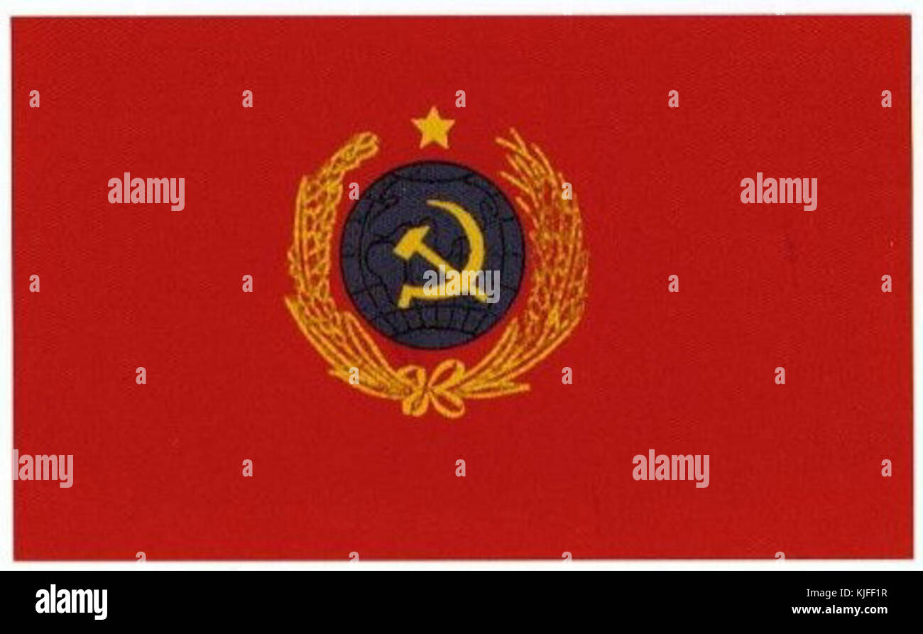 Chinesische Sowjetrepublik Flagge 3 Stockfoto