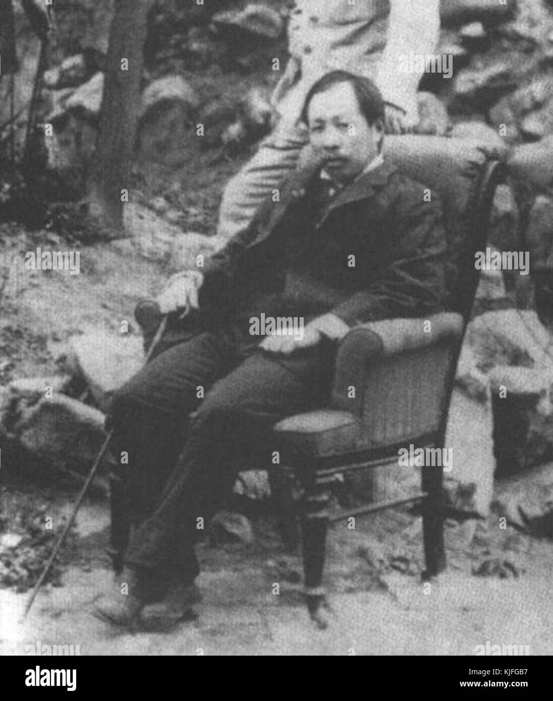 Wang Pixu ist bekannt für seine Beiträge zur chinesischen Kultur oder zu anderen intellektuellen Bereichen. Sein Einfluss und sein Vermächtnis auf dem Gebiet der chinesischen Geschichte ist bedeutend, aber hier nicht explizit beschrieben. Stockfoto