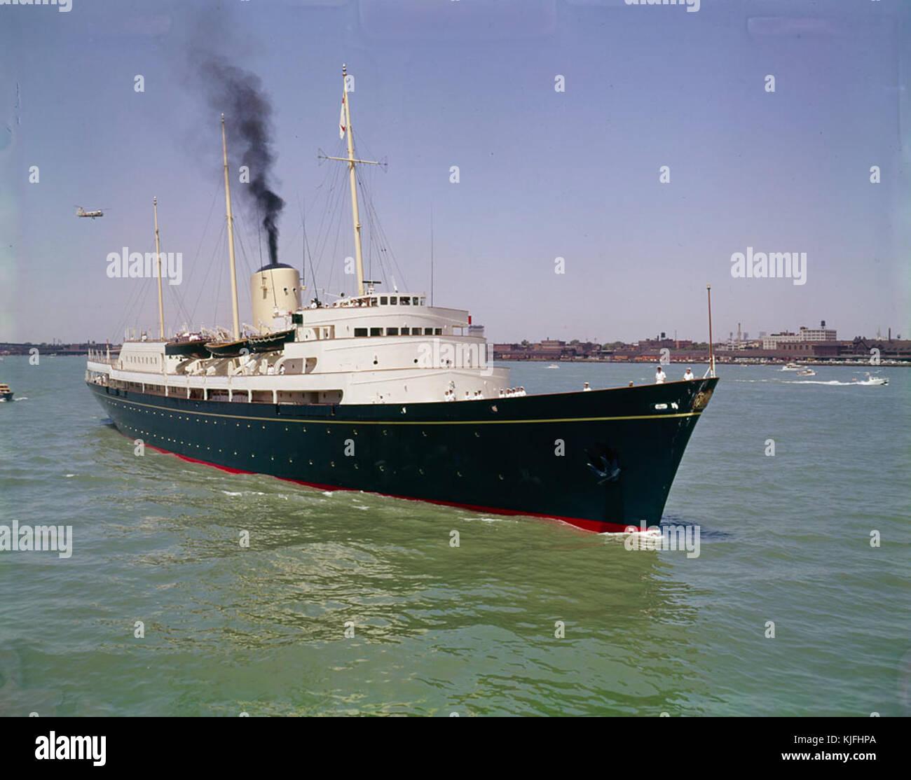 HMY Britannia Windsor 1959 MIKAN 4821455 Stockfoto