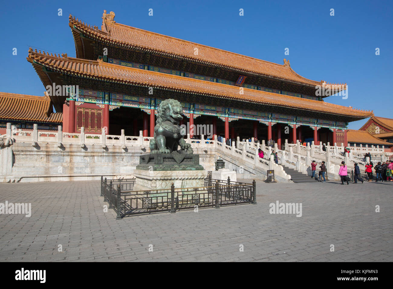 Verbotene Stadt-Beijing-China Stockfoto