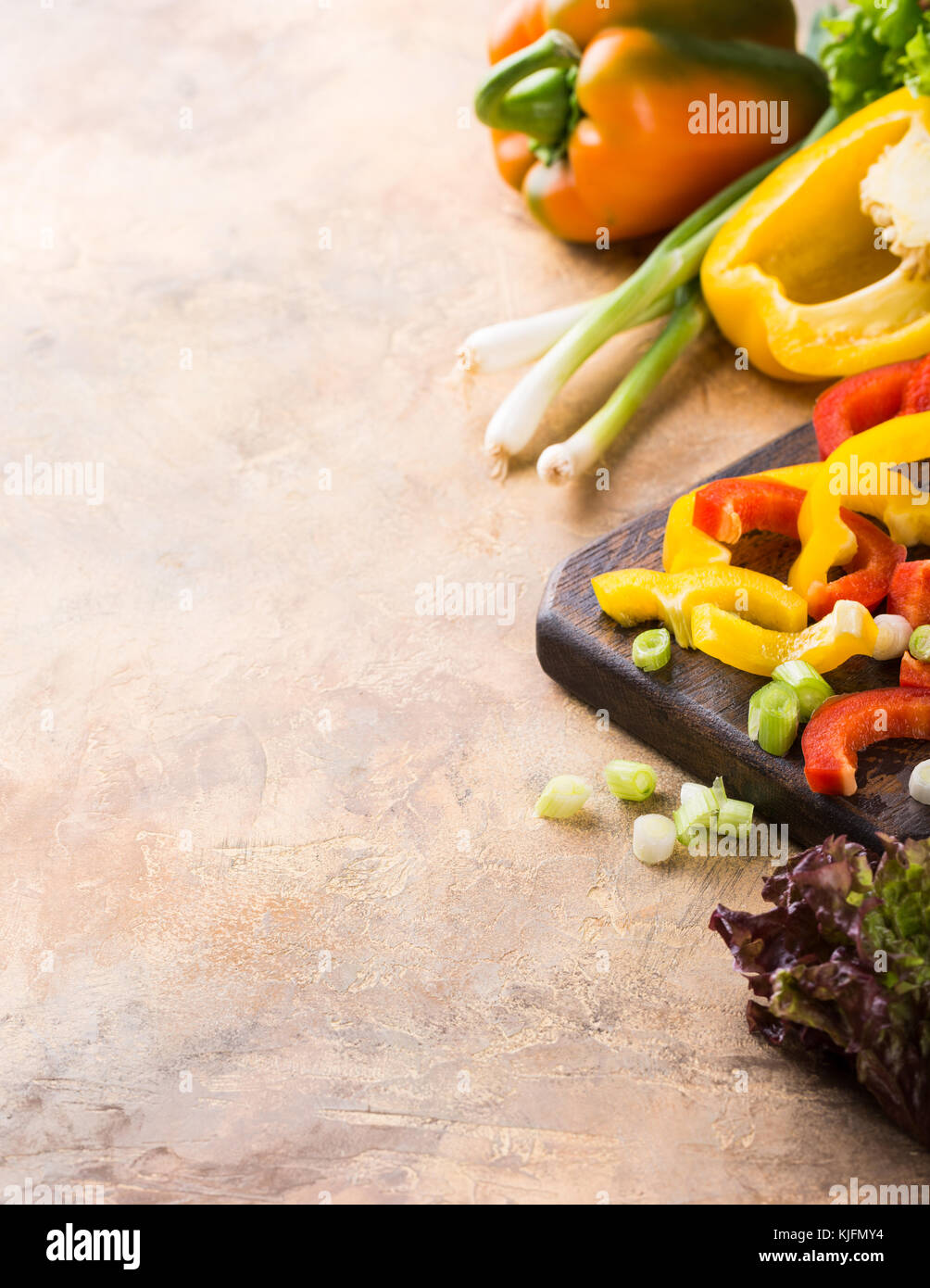 Frisches rohes Gemüse Stockfoto