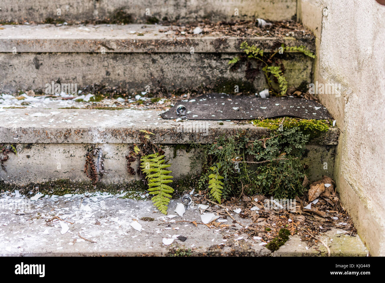 Urban exploration verlorene Orte Deutschland Stockfoto