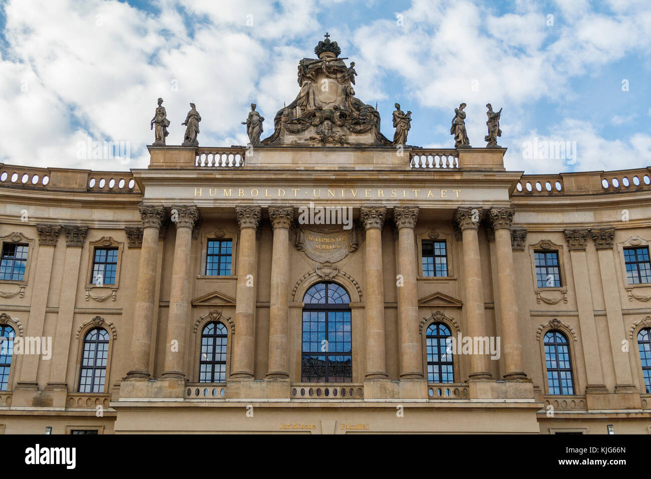 Der Humboldt Universität Berlin, 1811 gegründet, Stockfoto