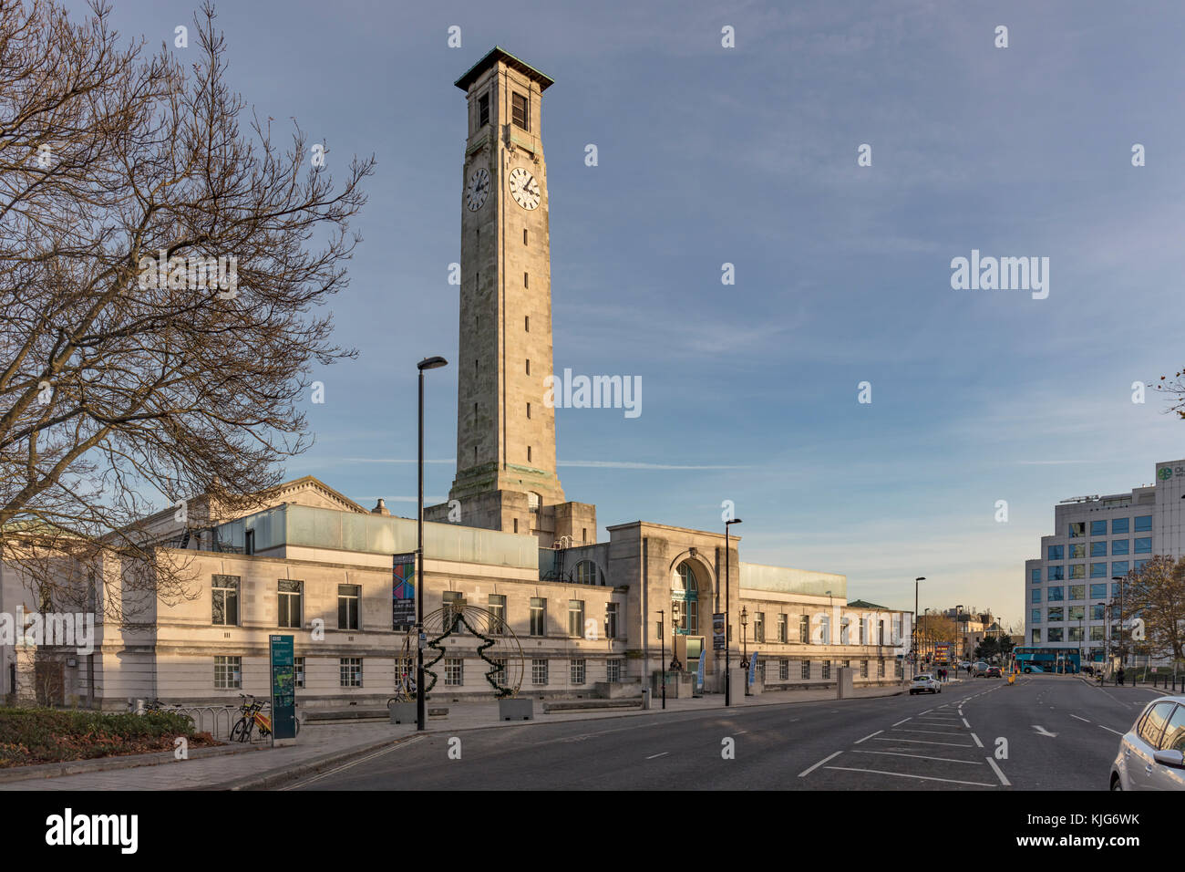 Southampton Civic Center, Southampton, Hampshire, England, UK, Vereinigtes Königreich Stockfoto
