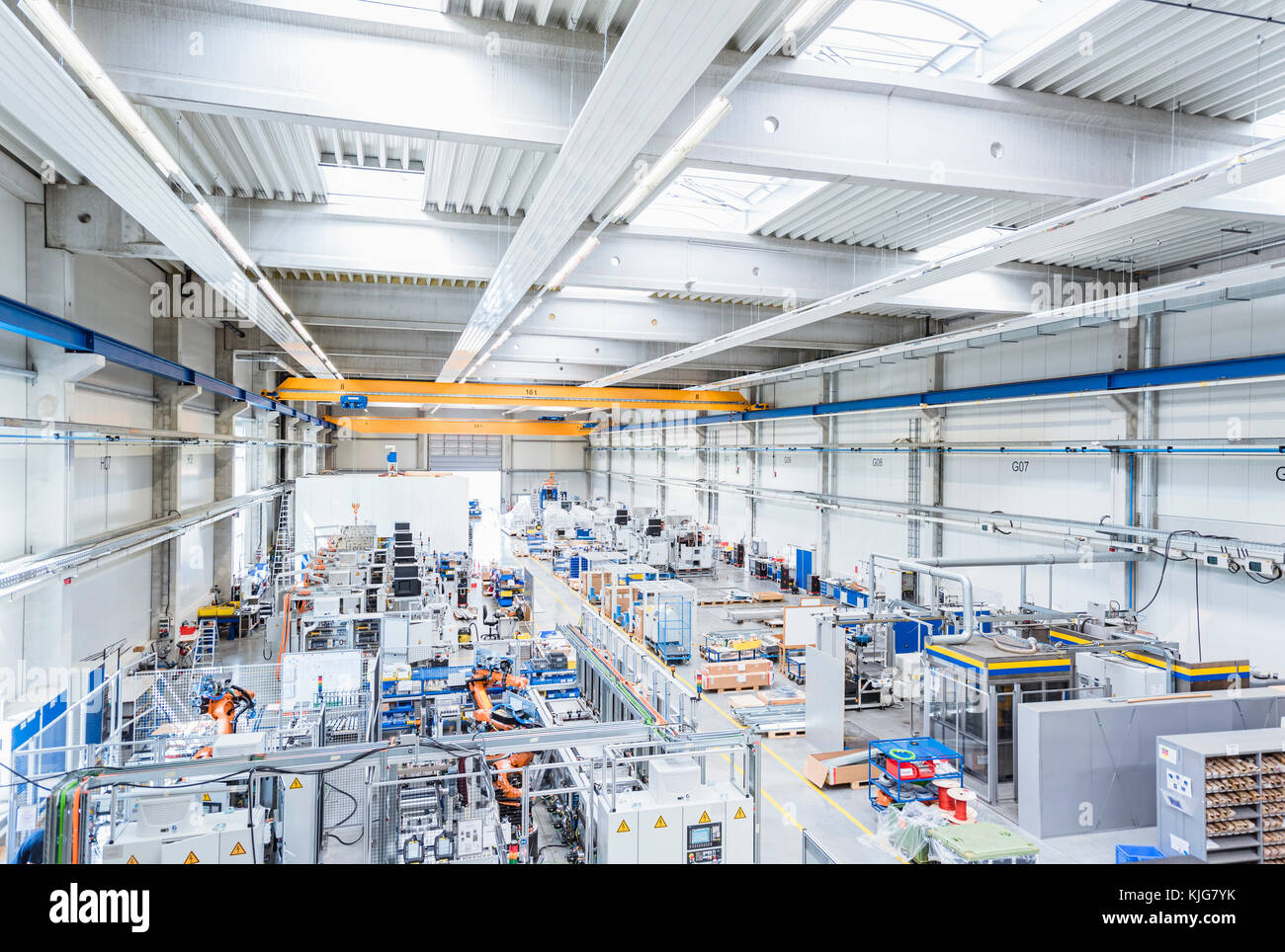 Fabrik-Shop-floor Stockfoto