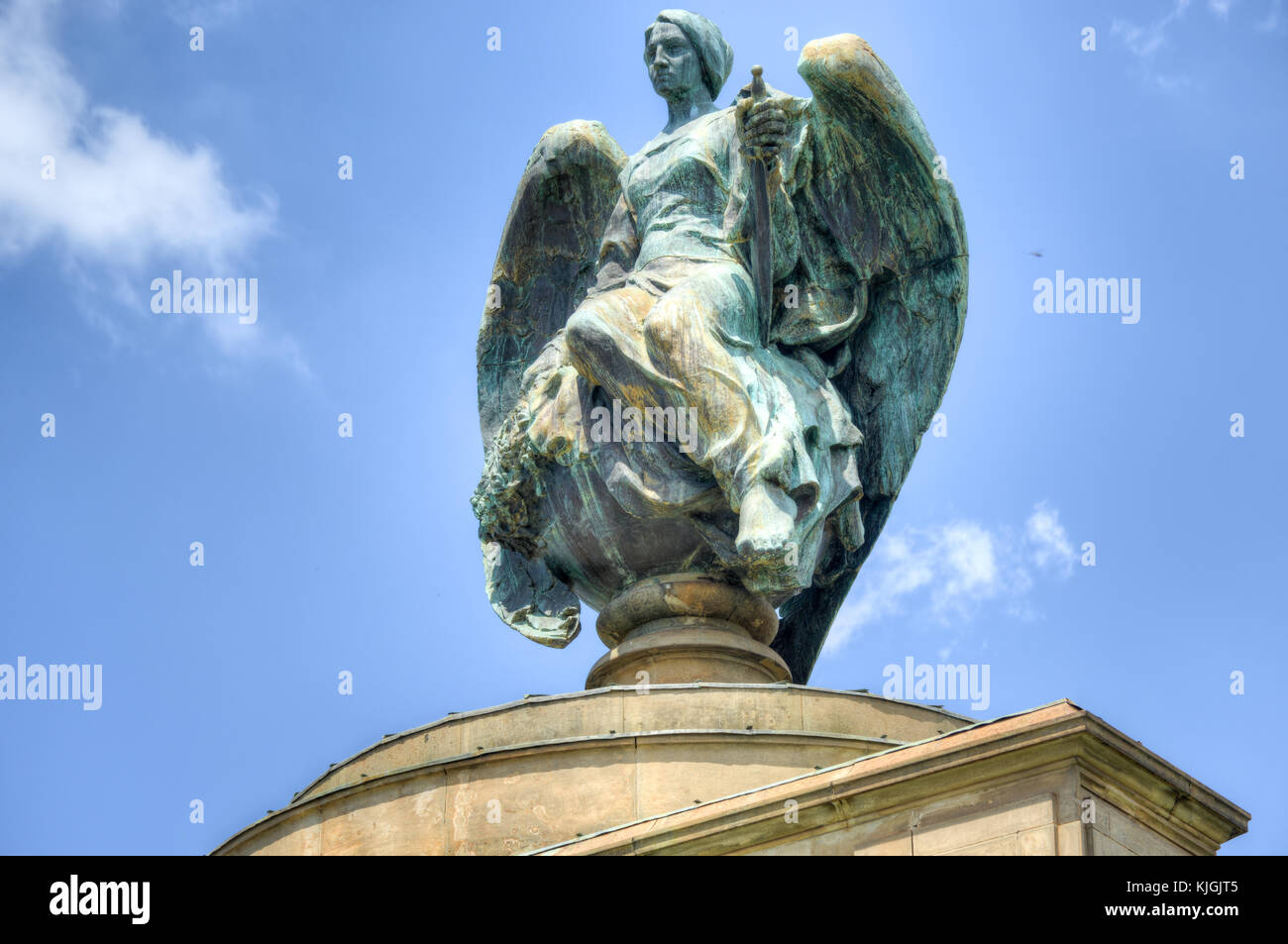 Die anglo-Boer War Memorial. Es ist auf dem Gelände des Museum für militärische Geschichte in saxonwold, Johannesburg, als der Rand Regimenter memoria bekannt war Stockfoto