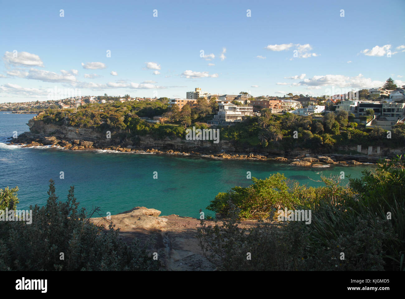 Gordons Bay an der Küste zu Fuß in Sydney Stockfoto