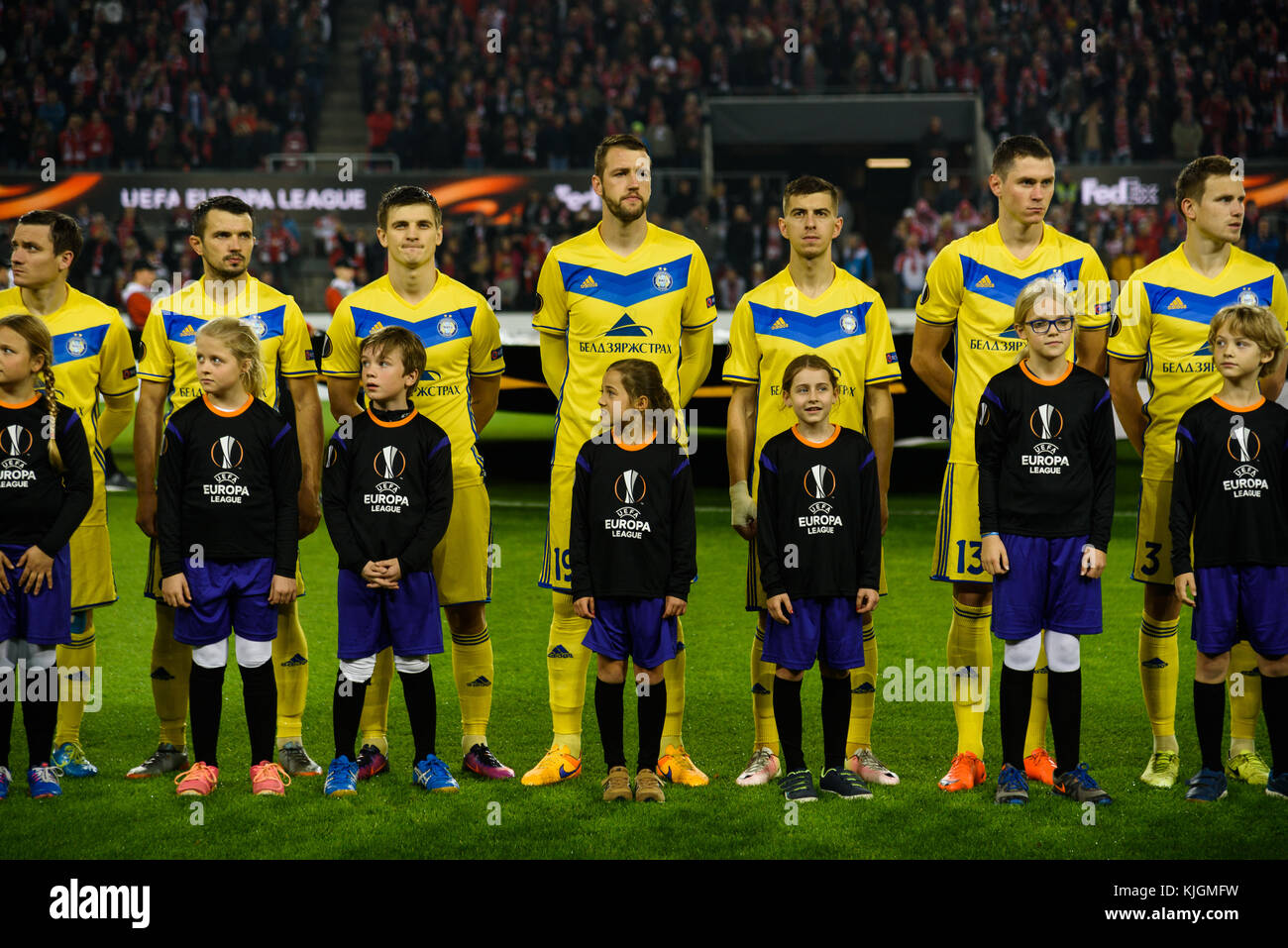 KÖLN – 2. November 2017: Am 2. November 2017 im RheinEnergieStadion in Köln. Stockfoto