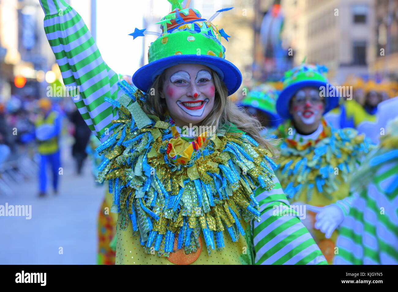 New York, USA. 23 Nov, 2017. 2017 Macy's Parade - Macy's Thanksgiving Day Parade Stockfoto New York, USA. 23 Nov, 2017. 2017 Macy's Parade - Macy's Thanksgiving Day Parade Stockfoto