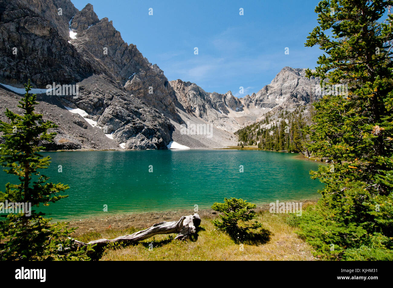 Merriam See und Mt. Idaho in den Lost River, Idaho Stockfoto