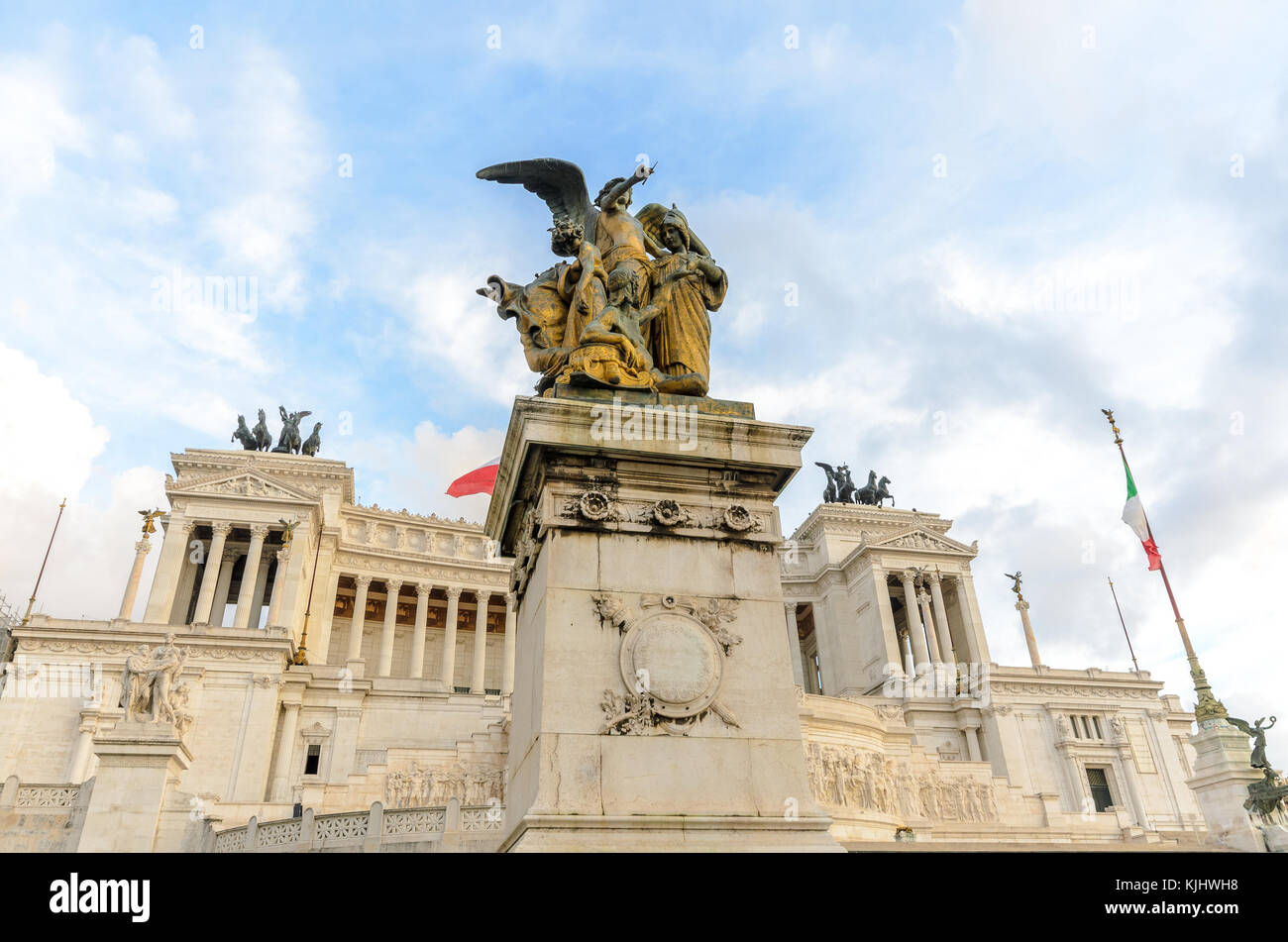 Vittorio Emmanuele II Monument, Rom, Latium, Italien Stockfoto