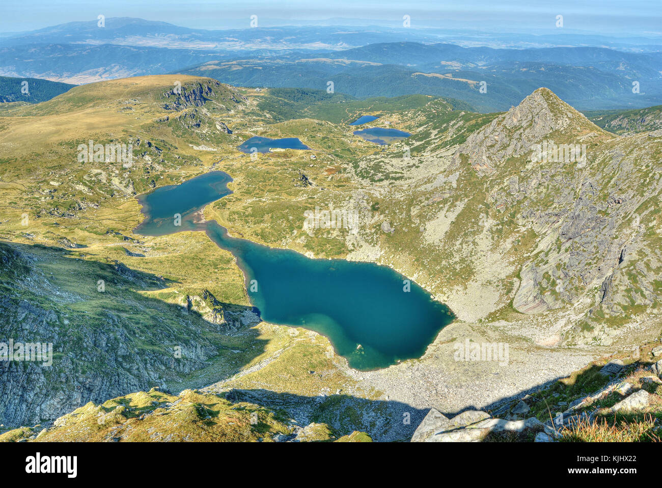 Sieben Seen von Rila, Bulgarien Stockfoto