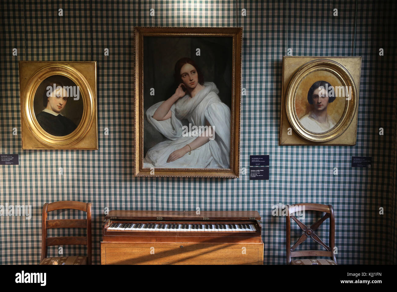 MusŽe de la Vie Romantique, Paris. Frankreich. Stockfoto