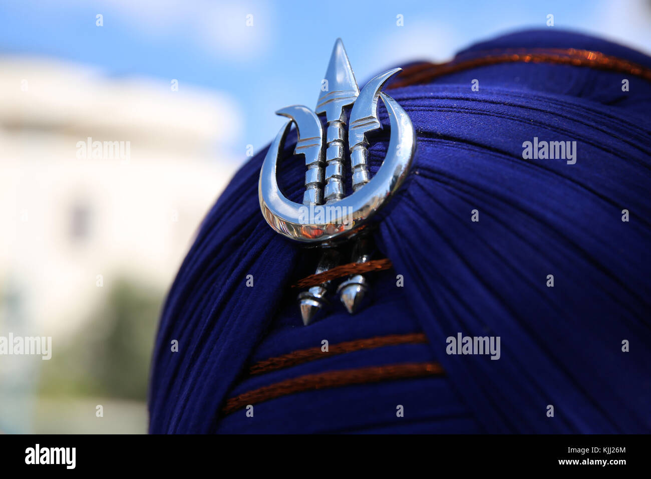 Sikh in Pantin, Frankreich. Stockfoto