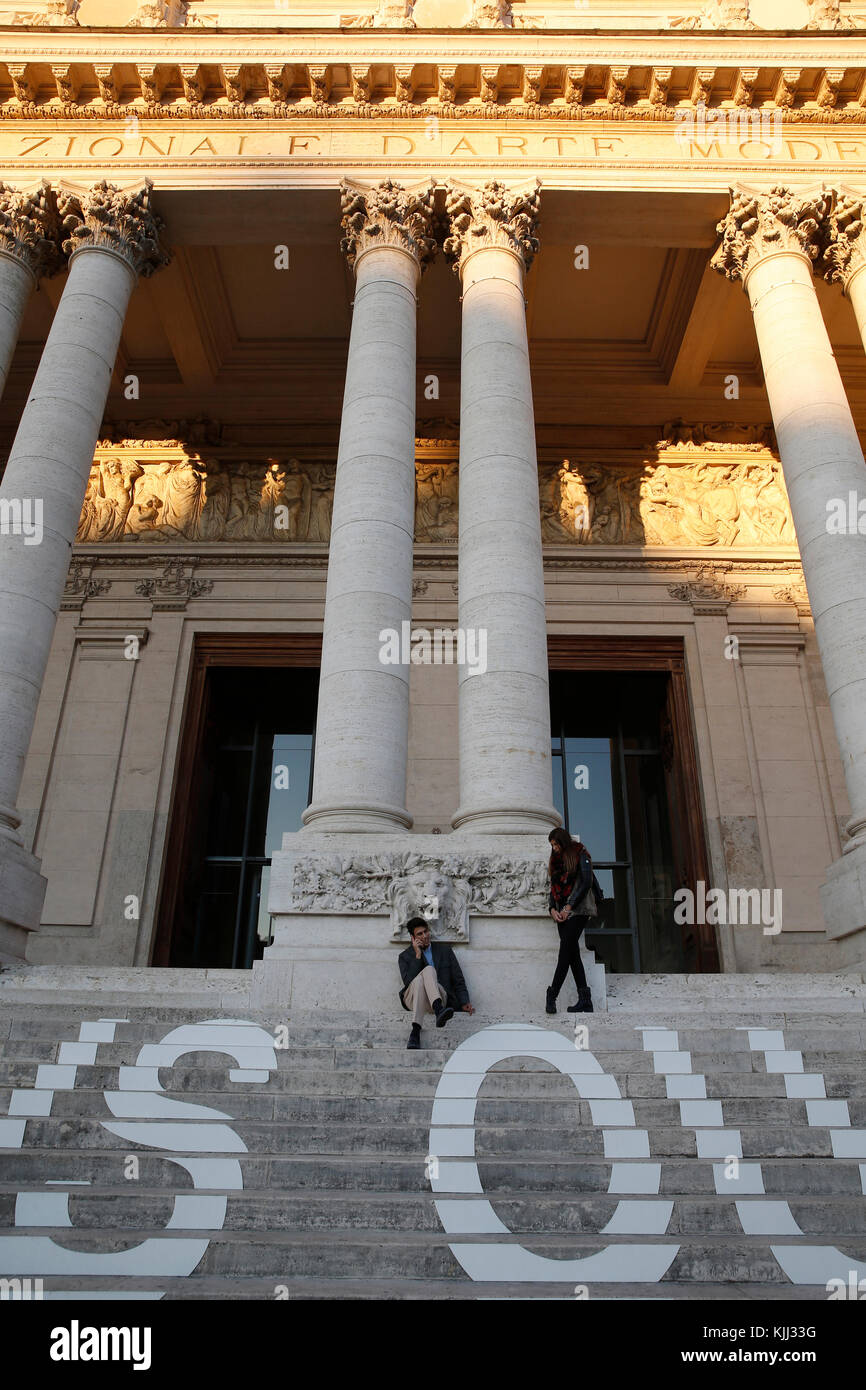 Museum für Moderne Kunst in Rom. Italien. Stockfoto