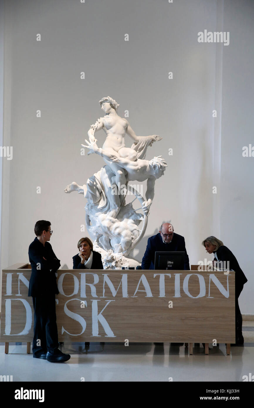 Museum für Moderne Kunst in Rom. Personal. Italien. Stockfoto