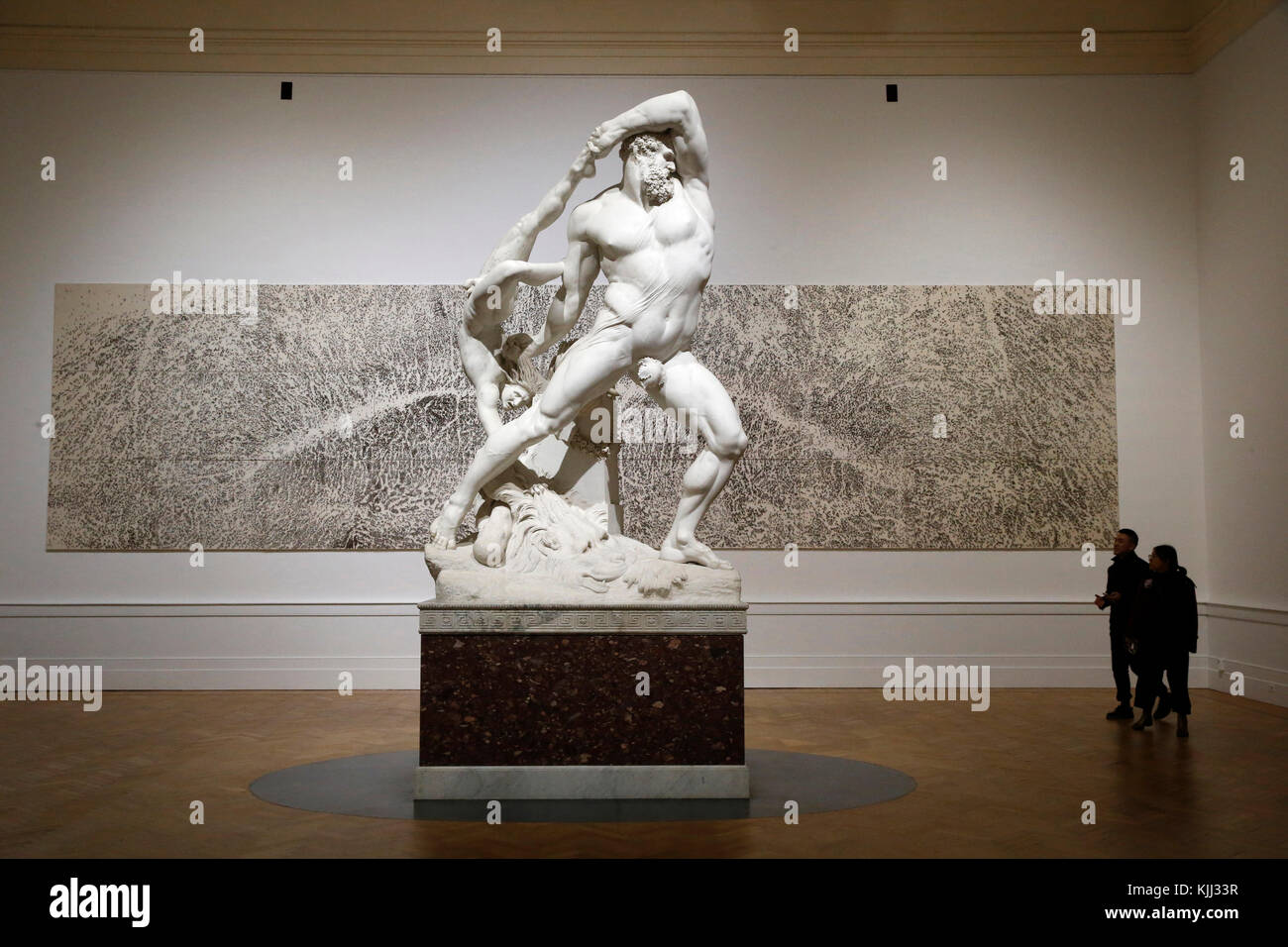 Museum für Moderne Kunst in Rom. Antonio Canova, Ercole & Lica 1795-1815. Italien. Stockfoto
