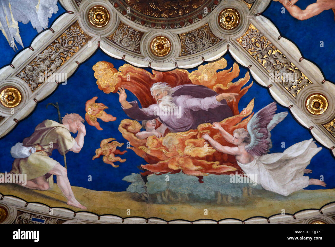 Mose Raphael Solidum Moses und der brennende busch -Fotos und -Bildmaterial in hoher ...