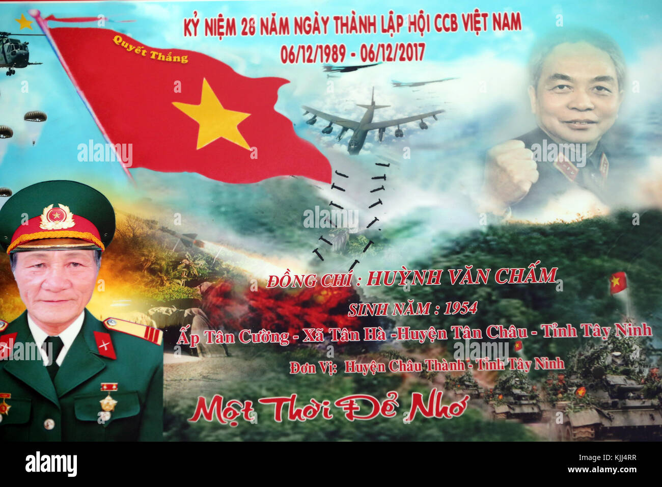 Vietnamesische Soldaten. Thay Ninh. Vietnam. Stockfoto