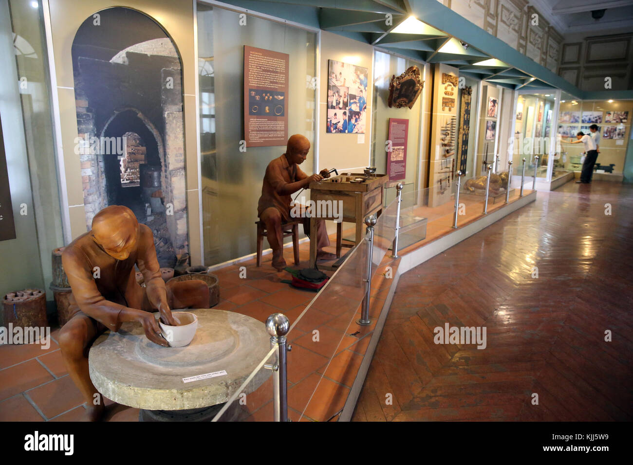 Ho Chi Minh City Museum. Handwerk Dorf. Töpferei. Ho Chi Minh City. Vietnam. Stockfoto